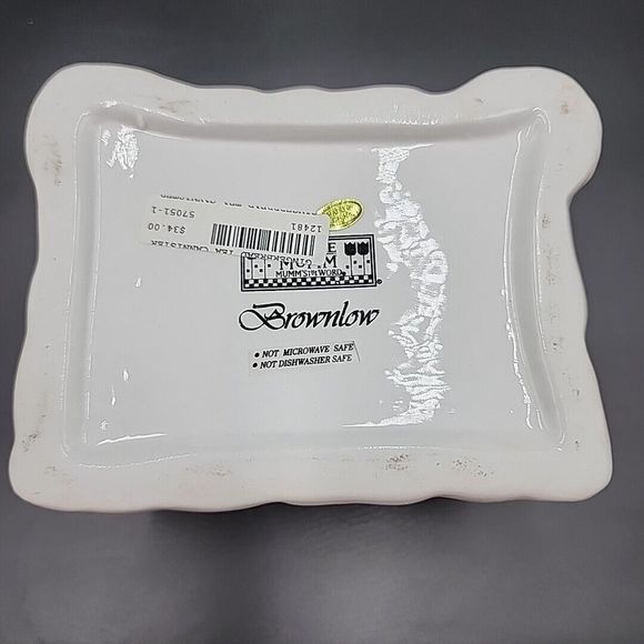 Vintage Sakura Debbie Mumm Sweet Gingerland Gingerbread House Ceramic Canister - Picture 8 of 14